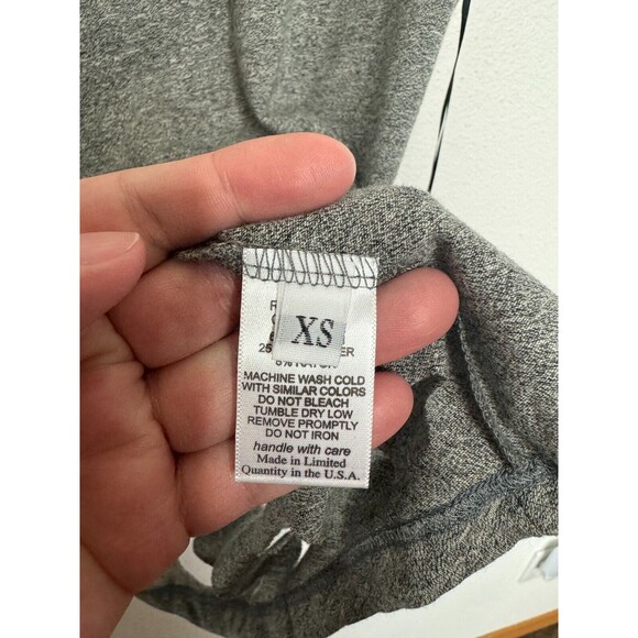 Michael Lauren XS Revolve Alonzo Laser Cut Out Back Muscle Tank Top Gray NWT - Picture 5 of 9